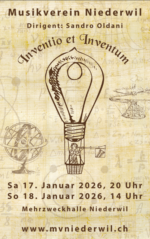 Jahreskonzert 2026 - Inventio et Inventum